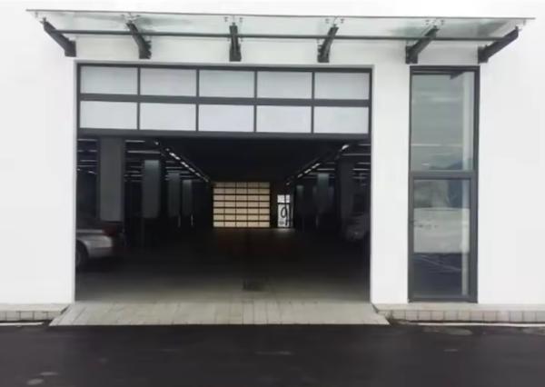 Modern Double Glazing Aluminum Sectional Door with Excellent Insulation