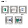 Buy cheap RJ45TV 8V Socket Accessories Connective Dual Cable Socket With Television Telephone from wholesalers