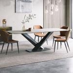 Buy cheap Wholesale Stylish Stainless Steel Dining Tables With Marble Surfaces from wholesalers
