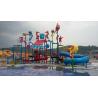 Buy cheap Commercial Water Park Equipment Kids Water Playground For 50 Riders , Anti UV and Safety from wholesalers