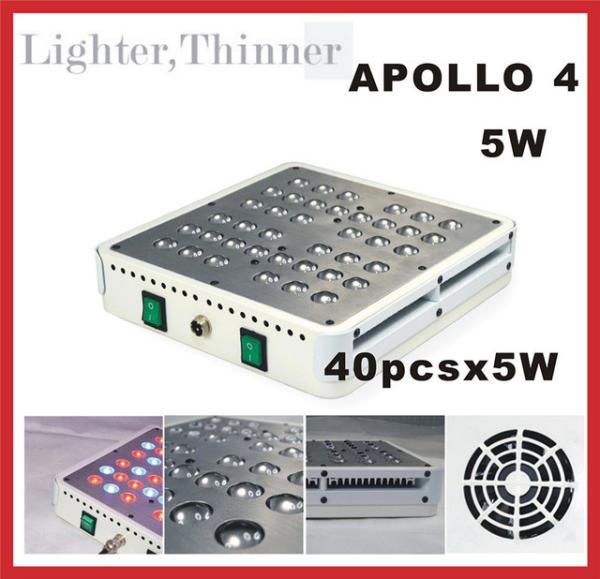 Buy cheap 200watt apollo 4 Grow Led Light for Hydroponics Systems from wholesalers