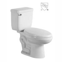 Buy cheap Antique Flush Tank Two Piece Toilet Siphon Jet Technology 1.28 GPF product