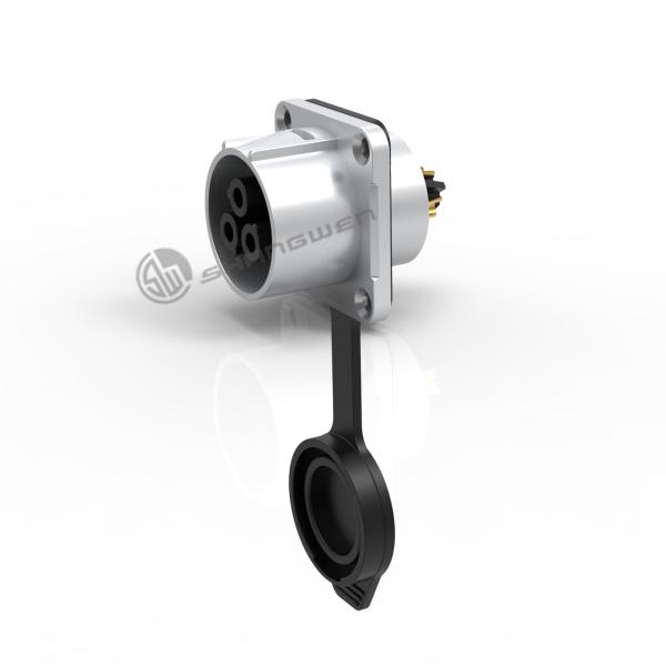 Buy cheap Metal IP67 Power Connector Anti Interference Waterproof 3 Pin Connector Female from wholesalers