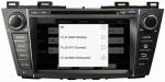 Ouchuangbo DVD Audio GPS Navigation Stereo for Mazda 5 Premacy 2009-2012 Auto