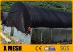 150grams ~ 440grams Black Greenhouse Netting 100 Per Cent Hdpe UV resistance