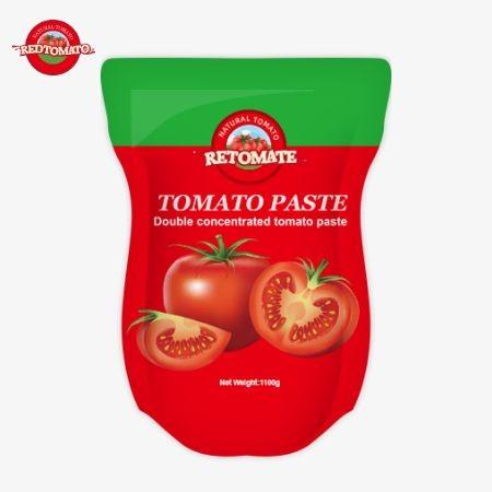 Buy cheap 1100g Stand-Up Sachet Of Tomato Paste Meets ISO HACCP And BRC Standards For Factory Pricing Compliance from wholesalers