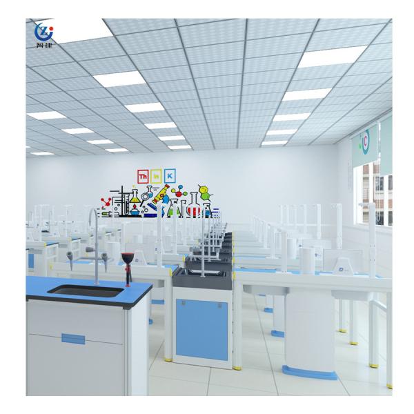 Buy cheap Explosionproof Biology Lab Table , Blue Anti Corrosion Student Lab Furniture from wholesalers