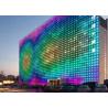 Buy cheap P10 Outdoor Flexible Led Video Curtain Rental Led Mesh Display On Building Facade from wholesalers