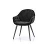 Buy cheap Armrest Odm Leather Metal Chair Soft Bag And Black Powder Coated from wholesalers
