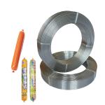 5.5kg/Roll Highest Level Food Grade Aluminium Wire Roll Clips For Sausages