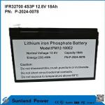 IFR32700 4S3P 12.8V 18Ah For Solar flood light High Bright LEDS Garden Solar