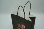 Lipack Take Out Fast Food Kraft Paper Carry Bag Customized Logo Takeaway Paper