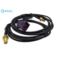 Buy cheap Fakra D Female Jack to SMA Female RG174 Cable Coaxial Pigtail Auto Radio Antenna product