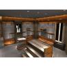 Buy cheap Lightweight Glass Wall Display Cabinet , Wooden Hanging Display Case For Retail Shop from wholesalers