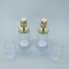 Buy cheap Gold Transparent Plastic Cosmetic Airless Pump Bottles Vacuum Packaging 30ML from wholesalers