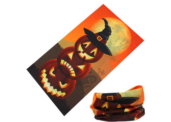 Halloween Design Children'S Neck Gaiter, Polyester Modern Style Seamless Kids