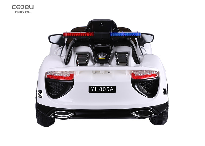 Police Convertible Kids Ride On Toy Car 1 Seater 12v EN62115