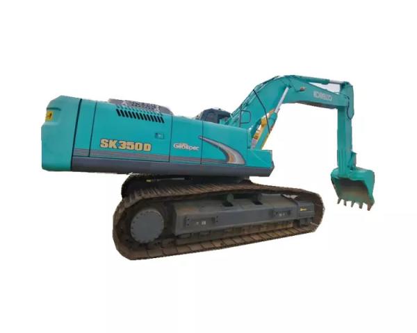 Buy cheap 35 Ton Used Hydraulic Crawler Excavator Large Kobelco SK350LC-8 from wholesalers
