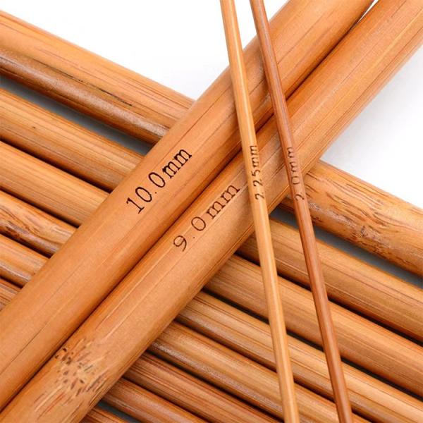Buy cheap Carbonized Bamboo Double Pointed Knitting Needles For Handmade Creative DIY Yarn from wholesalers