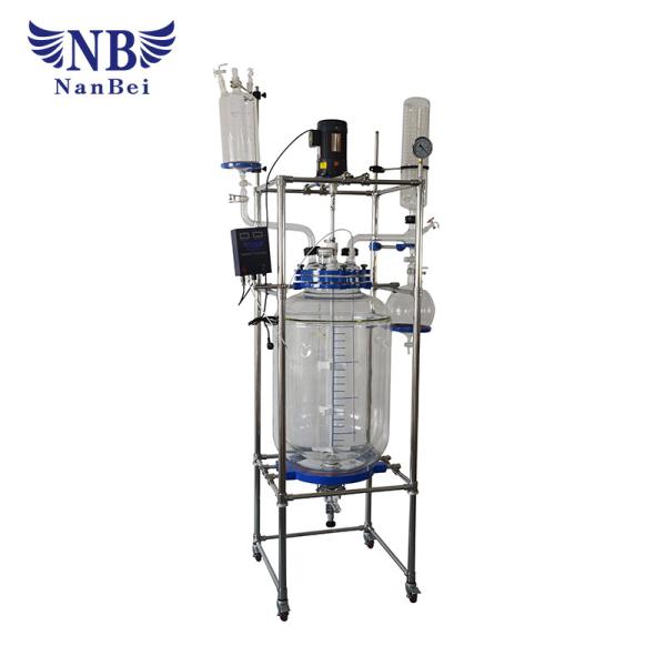 Buy cheap Pharmaceutical 200L Chemical Glass Reactor from wholesalers