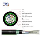 Dia9.6mm GYTA53 Multicore Underground Fiber Optic Cable