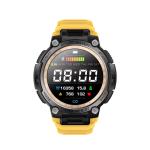Yellow Bluetooth Calling Smart Watch Compass Sleep Tracking Heart Rate
