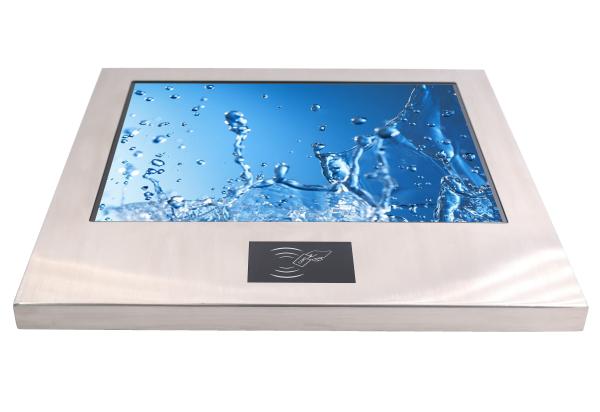 Waterproof Industrial Rugged Panel PC Open Platform RFID 125KHz J1900 Quad Core