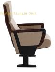 Metal Framework Auditorium Church Hall Chairs Wooden Outback ABS Writing Table