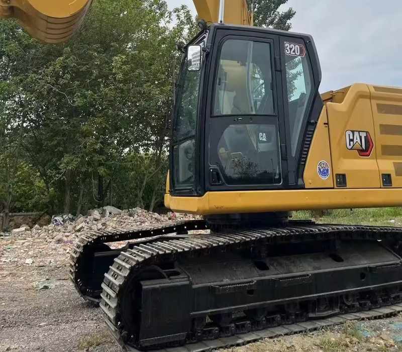 22000kgs Second-hand Cate320 Excavator Engine model Cat C7.1 ACERT
