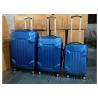 Buy cheap Aluminum Silver 3 Pcs ABS Trolley Luggage Colorful With Silver Iron Trolley from wholesalers