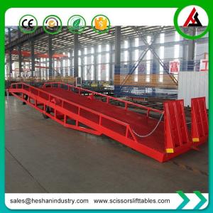 Wholesale 10 Ton 12 Ton Hydraulic Loading Dock Lift Hydraulic Mobile Forklift Ramp from china suppliers