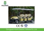 48V / 4KW DC Motor Electric 8 Seater Golf Buggy Battery Operated Curtis