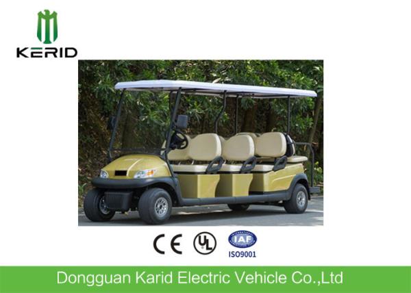 Buy cheap 48V / 4KW DC Motor Electric 8 Seater Golf Buggy Battery Operated Curtis Controller from wholesalers