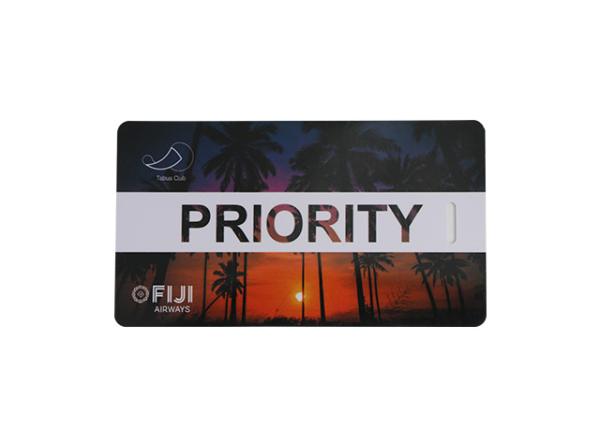 Buy cheap CMYK Business Card Luggage Tag , Printable Luggage Tags With Hanging Strape from wholesalers