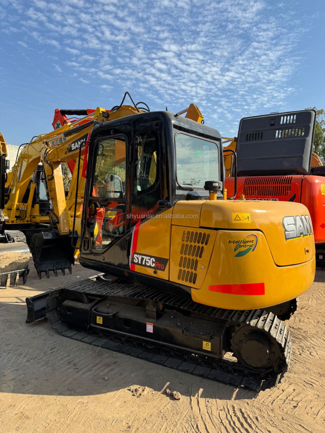 2019 Year SANY 7T Excavator Mild Steel Design Ideal for Harsh Environments Used Komatsu