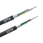 Outdoor 48 Core Single Mode Aerial Duct Armored GYTA Fiber Optic Cable