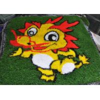 Buy cheap Easy Installation UV Resistant 50mm Permeable Colored Artificial Turf product