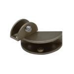 Fixed Glass Holder YS-038M, Zinc Alloy, for glass 8-10mm, finishing chrome or