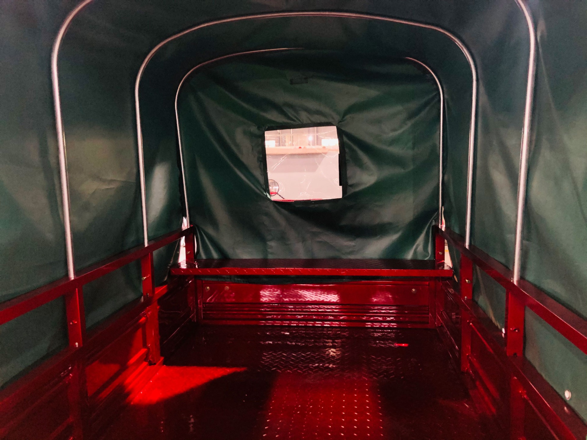DAYANG 2021 DY-P1 Cargo Tarpaulin Tricycle Models with 40*80 Chassis and 150cc Engine