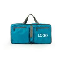 Buy cheap Canvas Tote Custom Promotional Bags Two Outside Pockets SGS Certificate product