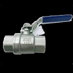 Stainless Steel 304 316 2PC Female Threaded Ball Valves DN8-DN100 PN63 DIN3202