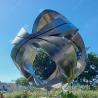 Buy cheap Custom Stainless Steel Sphere Sculpture With Matte Surface For Outdoor Decoration from wholesalers