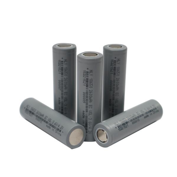 Buy cheap 3.7V Rechargeable Lithium Battery , 2600mah 18650 Battery Cell For EBike from wholesalers
