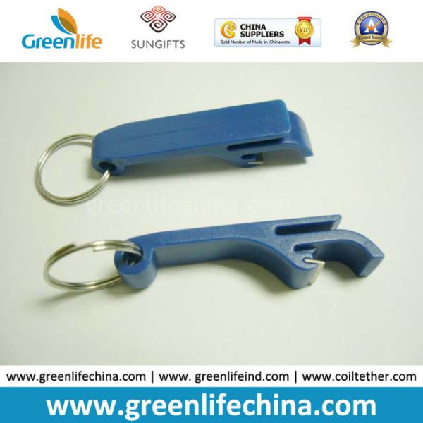 Buy cheap Promotional Bottle Opener Key Chain Gift Surface Ready for Custom Logo Silk Screen Printing from wholesalers