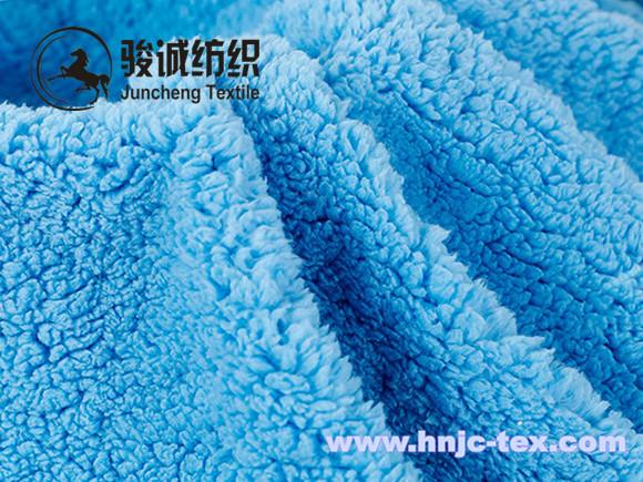 Buy cheap Hot sell solid color plain cotton like velvet antistatic polyester fabric for bedding from wholesalers