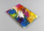 Multicolored Artistic Hardback Lined Notebook With Gold Hot Foil Stamping