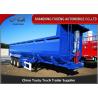 Buy cheap 50 Tons Square Shape Semi Dump Truck Customized Transport Heavy Stone from wholesalers
