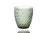 10 OZ Crystal Solid Colored Vintage lowballl Glasses , 295ml Colored Tumblerl