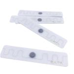 Fabric Textile Washable UHF RFID Laundry Tag Harsh chemical Resistance 960MHZ