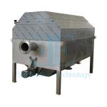Rotary Drum Screen internal DN350 Outlet Flange and 85L/Hour Productivity for